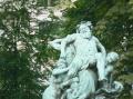  Paris  - Le Jardin du Luxembourg Statue de Triomphe du Silene de  Dalou 079